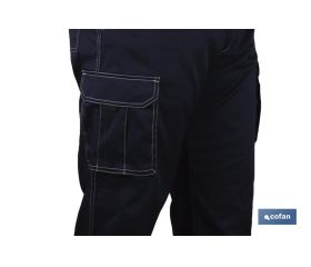 PANTALÓN DE TRABAJO TIPO DENIM MODELO GRASBERG 240 G/M2 AZUL TALLA 40
