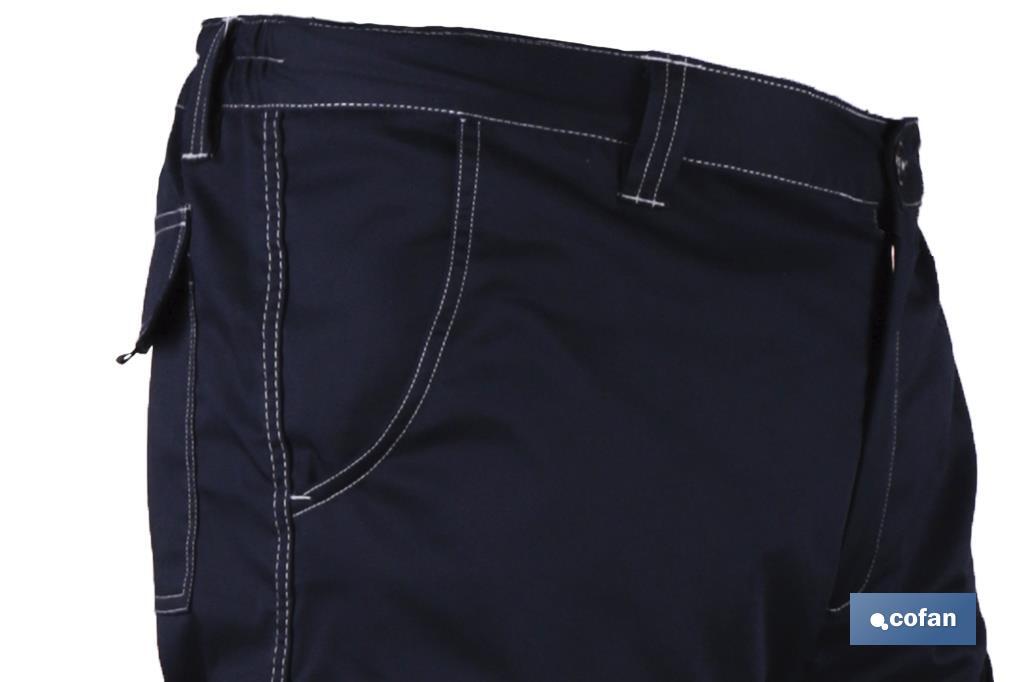 PANTALÓN DE TRABAJO TIPO DENIM MODELO GRASBERG 240 G/M2 AZUL TALLA 40
