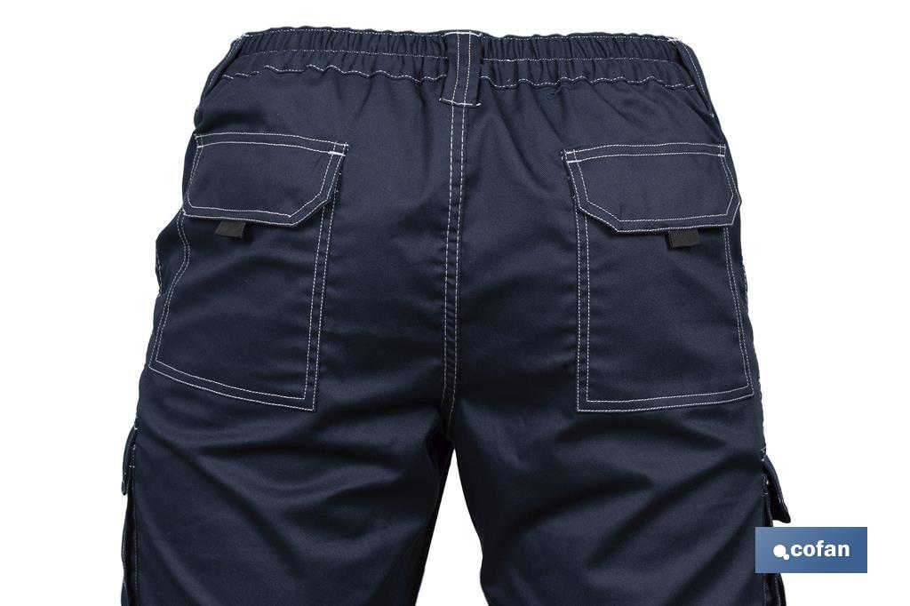 PANTALÓN DE TRABAJO TIPO DENIM MODELO GRASBERG 240 G/M2 AZUL TALLA 40