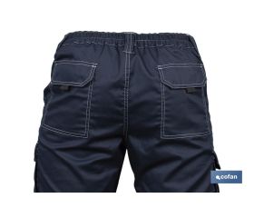 PANTALÓN DE TRABAJO TIPO DENIM MODELO GRASBERG 240 G/M2 AZUL TALLA 40