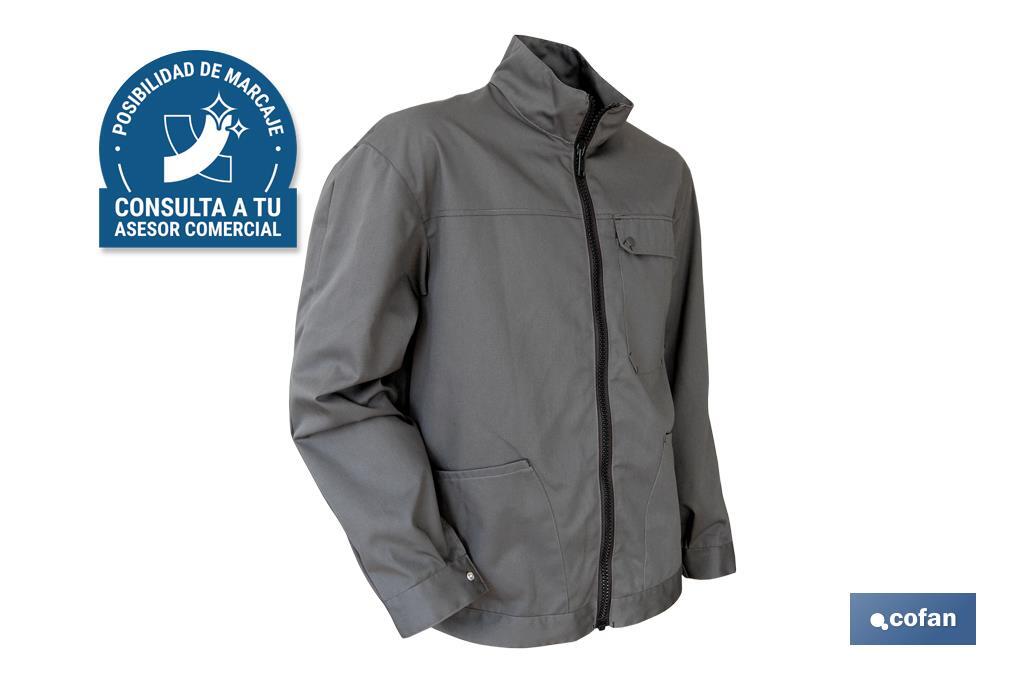 CHAQUETA TRABAJO WANKEE 245gms/m AZUL MARINO T-XXXL