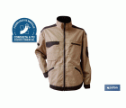 CHAQUETA TRABAJO BENZ 280gms/m BEIS-NEGRO T-L