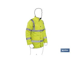 PARKA DE ALTA VISIBILIDAD MODELO ALDEBARÁN AMARILLO TALLA S