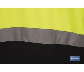 FORRO POLAR DE ALTA VISIBILIDAD MODELO ALTAIR AMARILLO Y AZUL TALLA XXXL