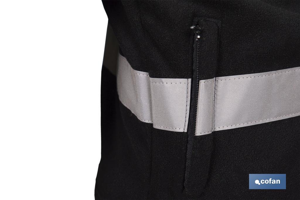 FORRO POLAR DE ALTA VISIBILIDAD MODELO ALTAIR AMARILLO Y AZUL TALLA XXXL