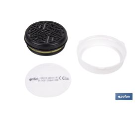 SET FILTRO COMBINADO 2 UDS. FILTRO A1B1E1K1 + 10 UDS. PREFILTRO P2 NR