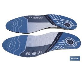 PLANTILLA 4 CAPAS PARA CALZADO PISADA EXTERIOR TALLA 43