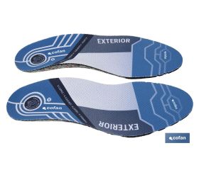 PLANTILLA 4 CAPAS PARA CALZADO PISADA EXTERIOR TALLA 43