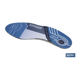 PLANTILLA 4 CAPAS PARA CALZADO PISADA EXTERIOR TALLA 43