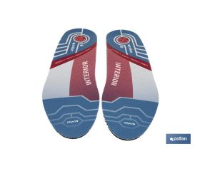 PLANTILLA 4 CAPAS PARA CALZADO PISADA INTERIOR TALLA 47