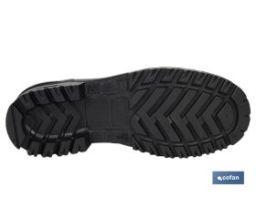 BOTA ALTA DE AGUA PVC NEGRA TALLA 46