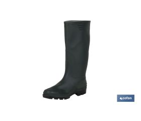 BOTA ALTA DE AGUA PVC VERDE TALLA 38