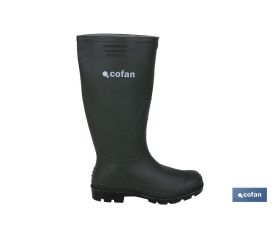 BOTA ALTA DE AGUA PVC VERDE TALLA 38