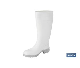 BOTA AGUA PVC BLANCA TALLA 40