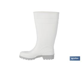 BOTA AGUA PVC BLANCA TALLA 40