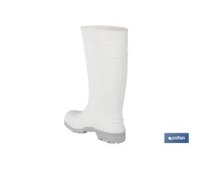 BOTA AGUA PVC BLANCA TALLA 40