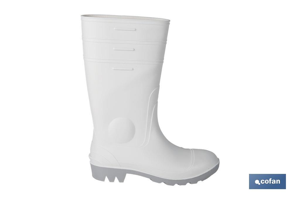 BOTA AGUA ALTA SEGUR. S-4 BLANCA T-38