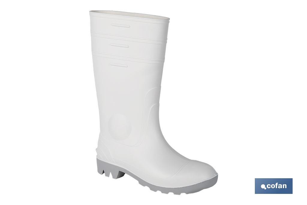 BOTA AGUA ALTA SEGUR. S-4 BLANCA T-38
