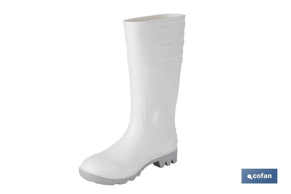 BOTA AGUA ALTA SEGUR. S-4 BLANCA T-38