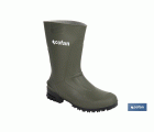 BOTA PVC VERDE MEDIA CAÑA TALLA 36