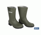 Bota de Agua | Media Caña | Fabricada PVC | Color Verde | Suela Antideslizante
