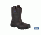 Bota de Piel | Forrada | Seguridad S3 | Modelo Megan | Calzado de Seguridad | Color Marrón