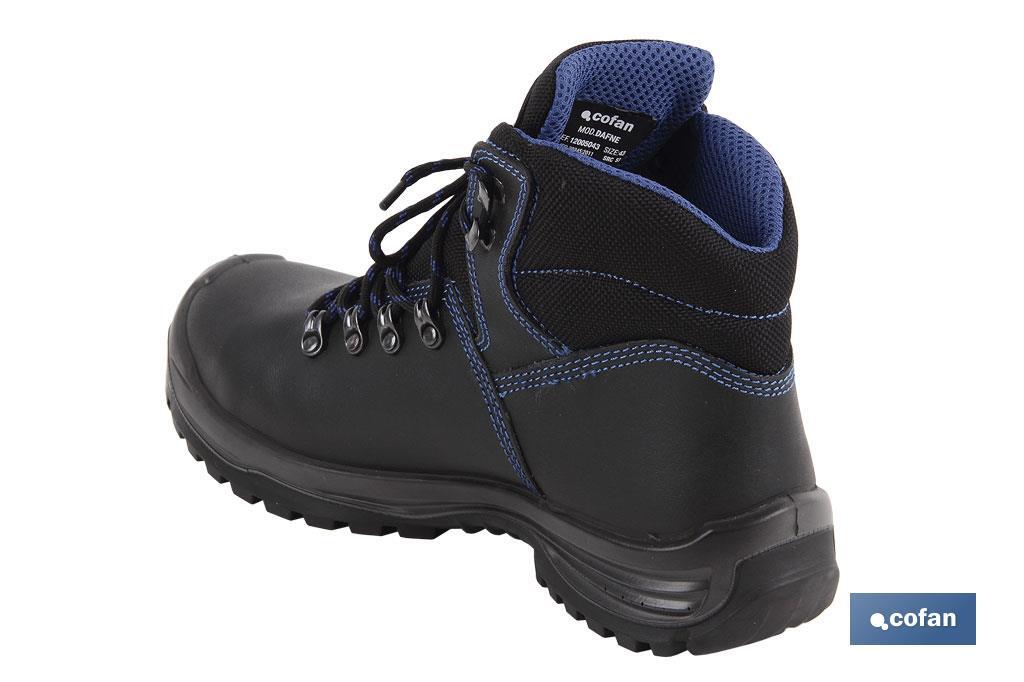 BOTA PIEL S-3 MODELO DAFNE NO METAL PROTEC T-36