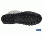 BOTA DE AGUA VERDE/NEGRA CON FORRO POLAR TALLA 36