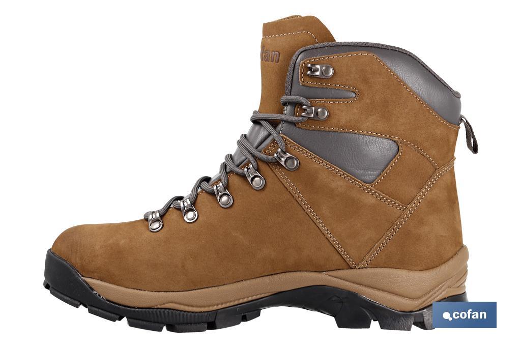 BOTA DE MONTAÑA NOBUCK MARRÓN MODELO TIBET TALLA 40