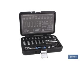 Maletín 36 pcs Profesional Vasos 1/4