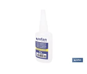 ADHESIVO CIANOACRILATO. MEDIA DENSIDAD 50 G