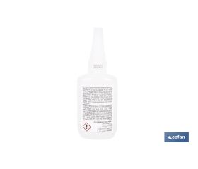 ADHESIVO CIANOACRILATO. MEDIA DENSIDAD 50 G