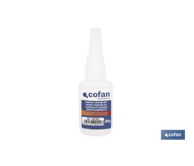 ADHESIVO CIANOACRILATO. ALTA DENSIDAD 20 G