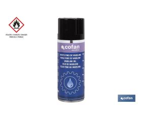 Aceite fino de vaselina incoloro 400 ml | Lubricante sin materiales pesados | Inhibe la corrosión y alarga la vida útil