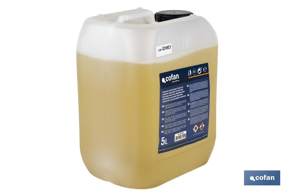 LUBRICANTE DESBLOQUEANTE PROTECTOR COFAN 5 L