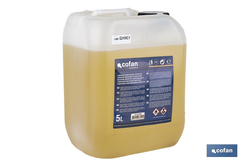 LUBRICANTE DESBLOQUEANTE PROTECTOR COFAN 5 L