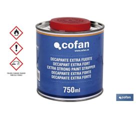 Decapante | Extra Fuerte | Envase 750 ml | Apto para Todo Tipo de Pinturas y Barnices | No contiene Cloruro de Metileno