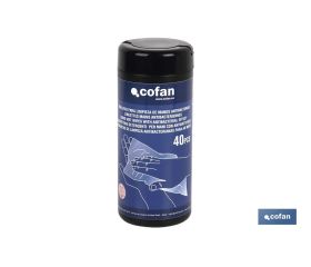 Toallitas higienizantes para manos | 40 unidades por producto | Toallas húmedas con extracto de Aloe Vera