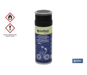 Pintura Acrílica Reflexiva | Envase de 400 ml | Fluorescente | Poder Luminoso en Superficies Blancas