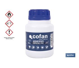 Adhesivo para PVC de 250 ml | Gel para uniones | De secado muy rápido | Ideal para tuberías