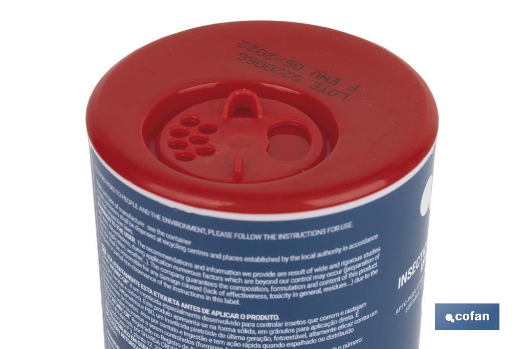 INSECTICIDA MICROGRANULADO PARA HORMIGAS MODELO HORMIWE 400g