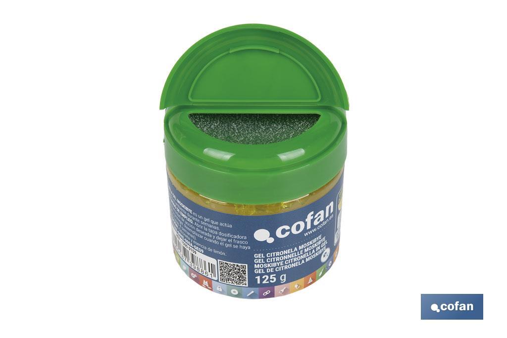 GEL CITRONELA MOSKIBYE 125 G