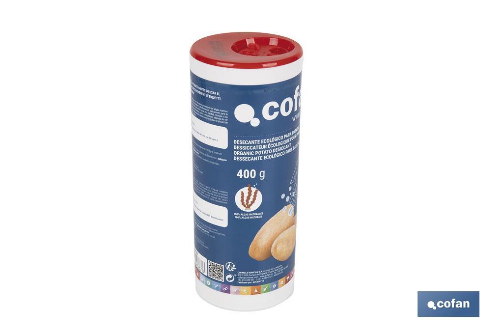 DESECANTE ECOLÓGICO PARA PATATAS 400 G