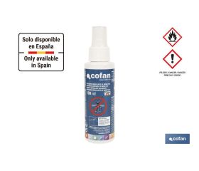 Repelente de insectos | Protección duradera contra mosquitos y garrapatas | Uso seguro para toda la familia | Capacidad: 100 ml | Uso no profesional