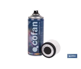 PINTURA ACRIL. 400ML 9005-NEGRO MATE