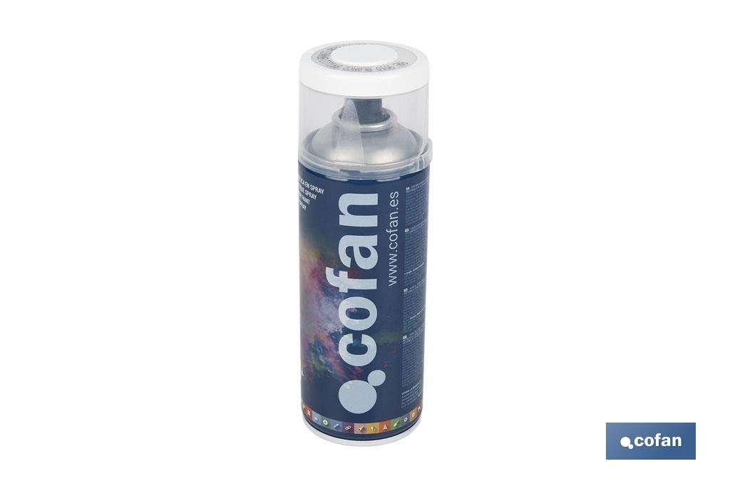 PINTURA ACRIL. 400ML 9010-BLANCO BRILLO