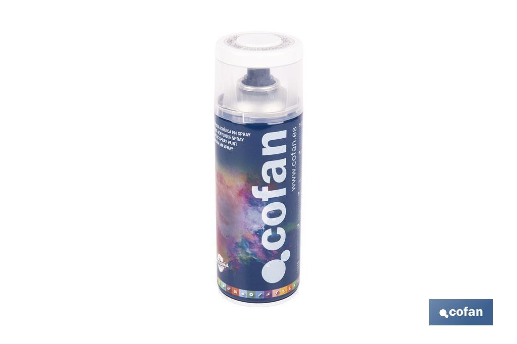 PINTURA ACRIL. 400ML 9010EL-BLANCO ELECTROD.
