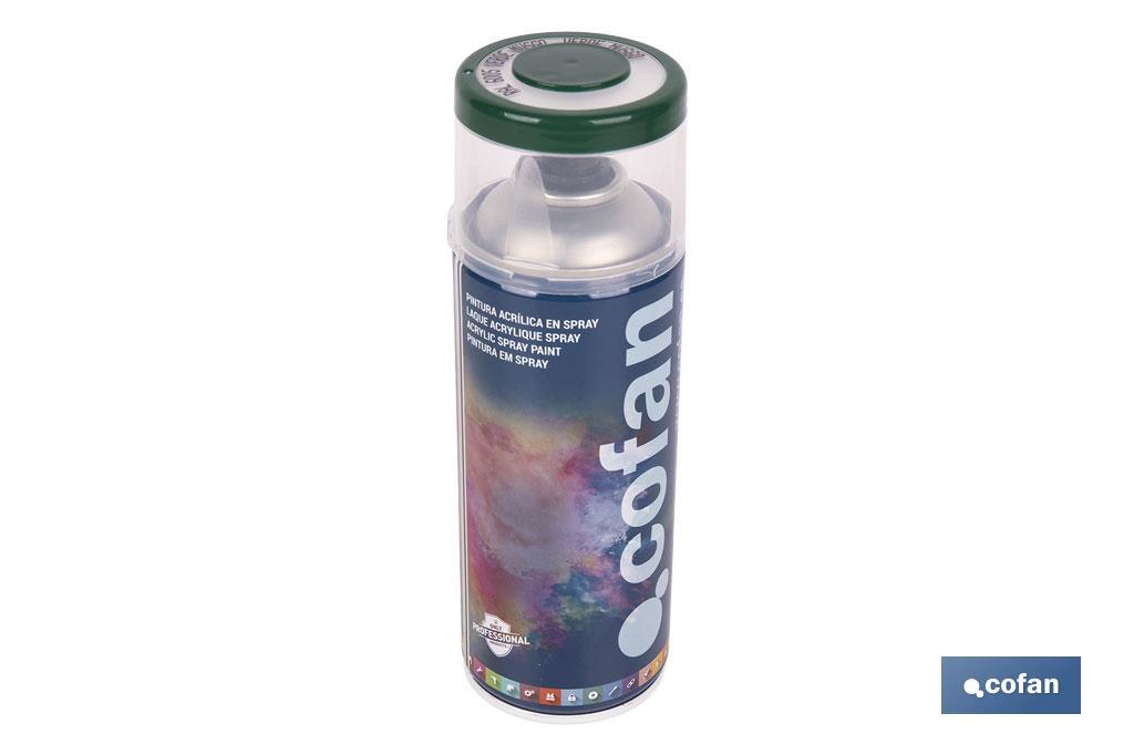 PINTURA ACRIL. 400ML 6005-VERDE MUSGO