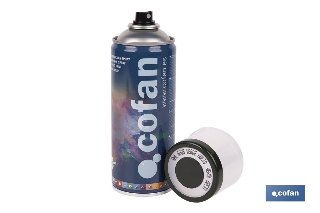 PINTURA ACRÍLICA 400 ML 6009 - VERDE ABETO