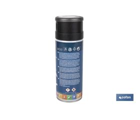 PINTURA EFECTO FORJA NEGRO 400 ML